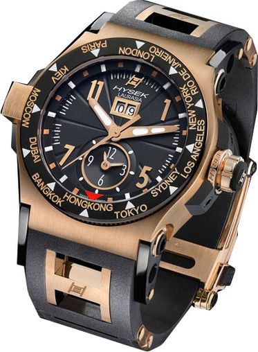 abyss-dual-time-rose-gold-and-titanium-limited-edi Hysek Timepieces
