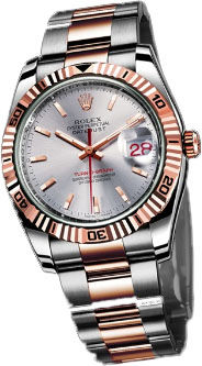 116261 silver dial oyster Rolex Datejust 36 Turn-O-Graph
