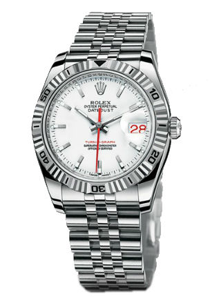 116264 white dial jubilee Rolex Datejust 36 Turn-O-Graph
