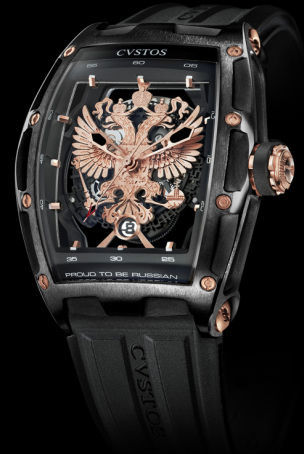 GT Case Proud be Russian Black Steel PVD Cvstos Limited Edition