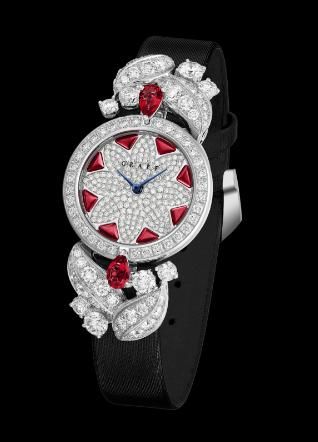 Diamond&Ruby GRAFF High jewellery watches