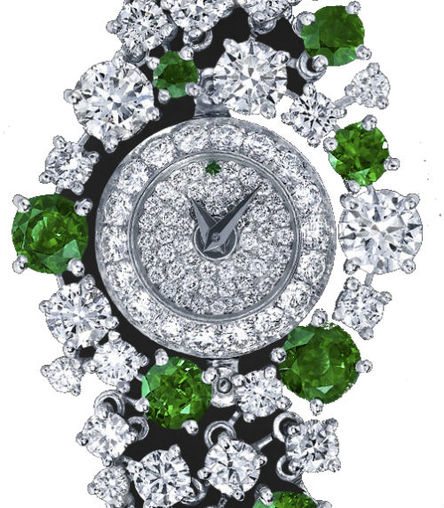 Emerald GRAFF High jewellery watches