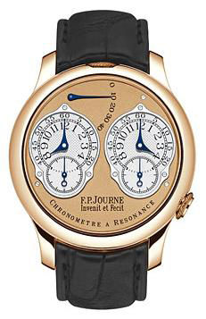 chronometre a resonance rg leather FPJourne Classique