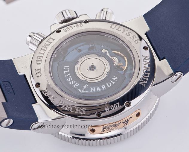 353-68LE-3 Ulysse Nardin Marine Chronograph
