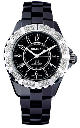 h1174 Chanel J12 Black