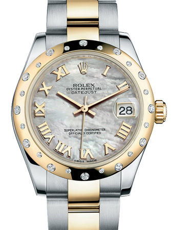 178343 mother of pearl Roman dial  Rolex Datejust 31
