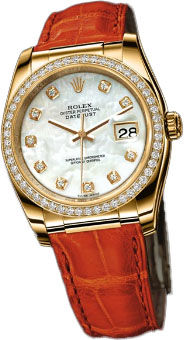 116188 mother of pearl dial diamond Rolex Datejust 36