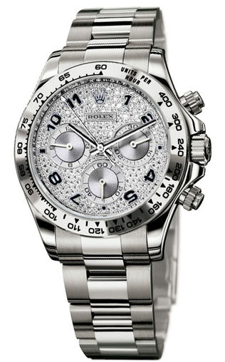 116509 pave diamonds dial Rolex Cosmograph Daytona