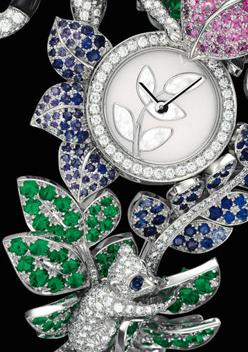 White Lemur Van Cleef & Arpels High Jewelry Watches