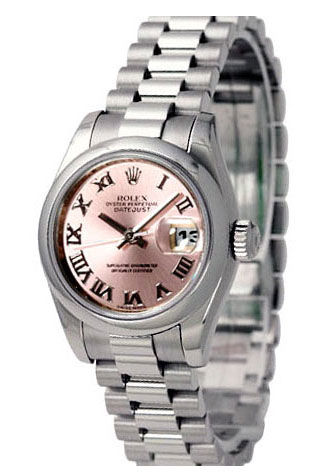 178246 pink dial Roman numerals Rolex Datejust 31