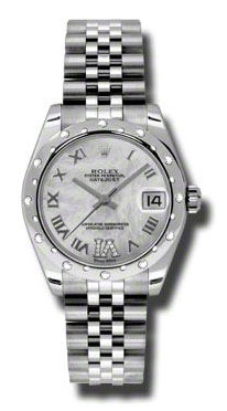 178344 mother of pearl diamond Roman IV dial Rolex Datejust 31