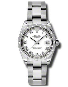 178344 white dial Roman numerals Oyster Bracelet Rolex Datejust 31