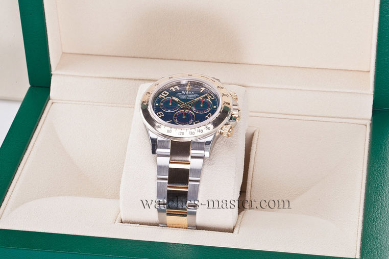 116523 Blue Rolex Cosmograph Daytona