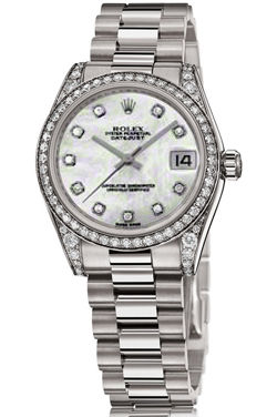 178159 mother of pearl dial diamond Rolex Datejust 31