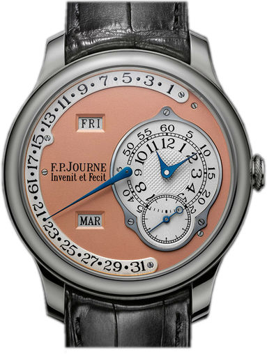 octa calendrier pt 40mm pink dial FPJourne Classique Moon
