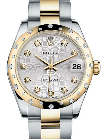 178343 silver jubilee diamond dial  Rolex Datejust 31