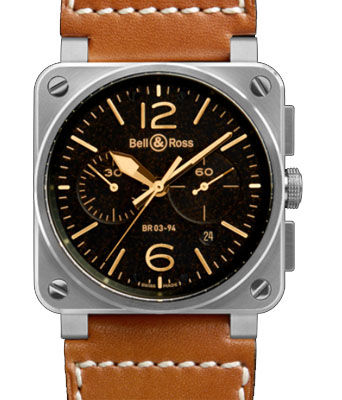 BR0394-ST-G-HE/SCA Bell & Ross BR 03-94 Chronograph