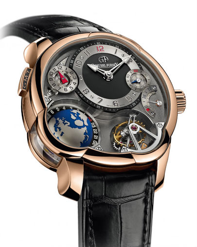 GMT 5N red gold Anthracite dial Greubel Forsey GMT