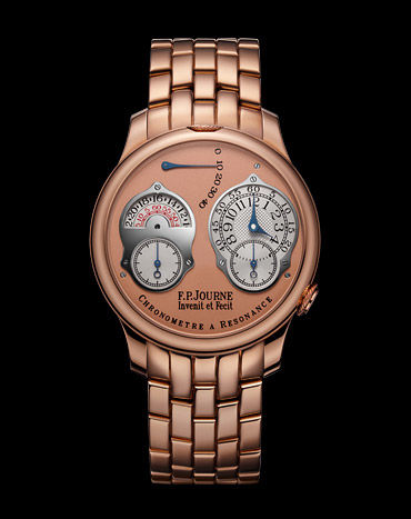 chronometre a resonance 24 hour or pink FPJourne Classique