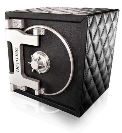 Döttling Colisimo Quilted Black Leather TIME MOVER та Сейфи Luxury safe