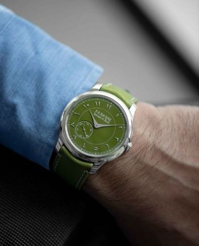 Chronometre Souverain Green FPJourne Limited Series
